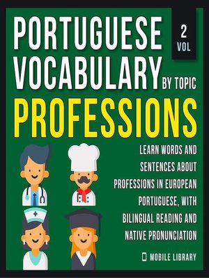 cover image of Professions--Portuguese Vocabulary by Topic--Vol 2